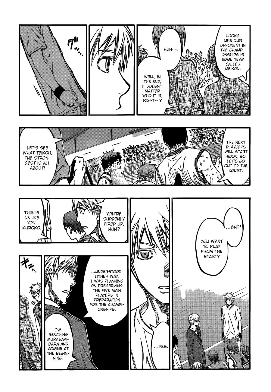 Kuroko no Basket Chapter 225 15